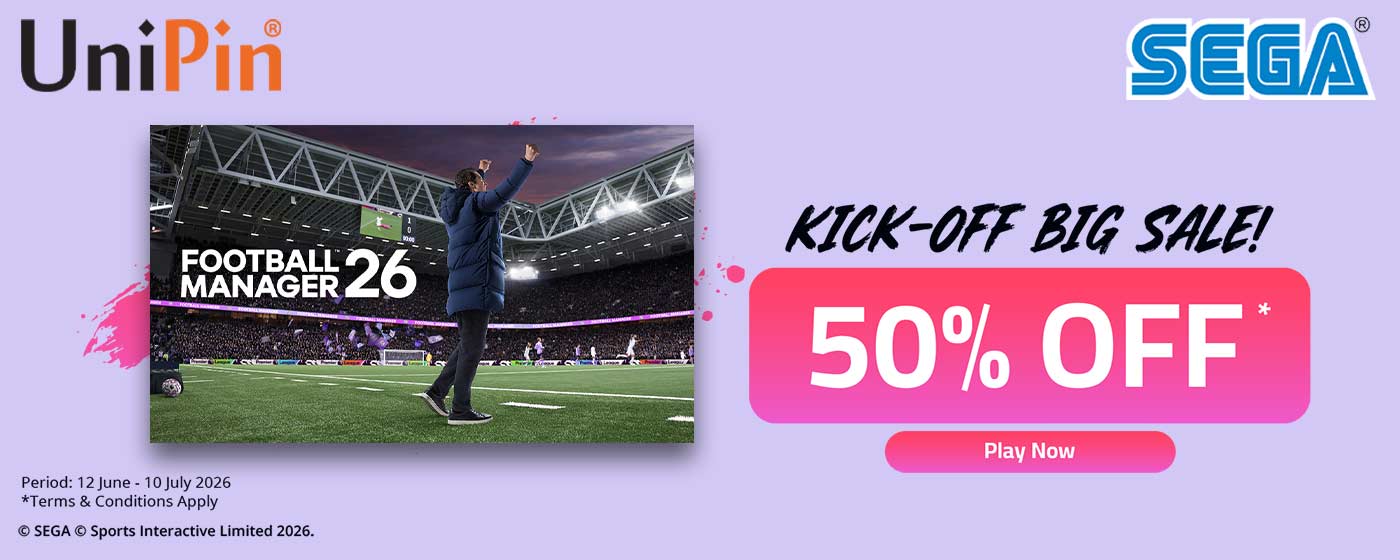 Manage Your Dream Squad for Less: Football Manager 2026 is Now 50% OFF on UniPin! (TH)